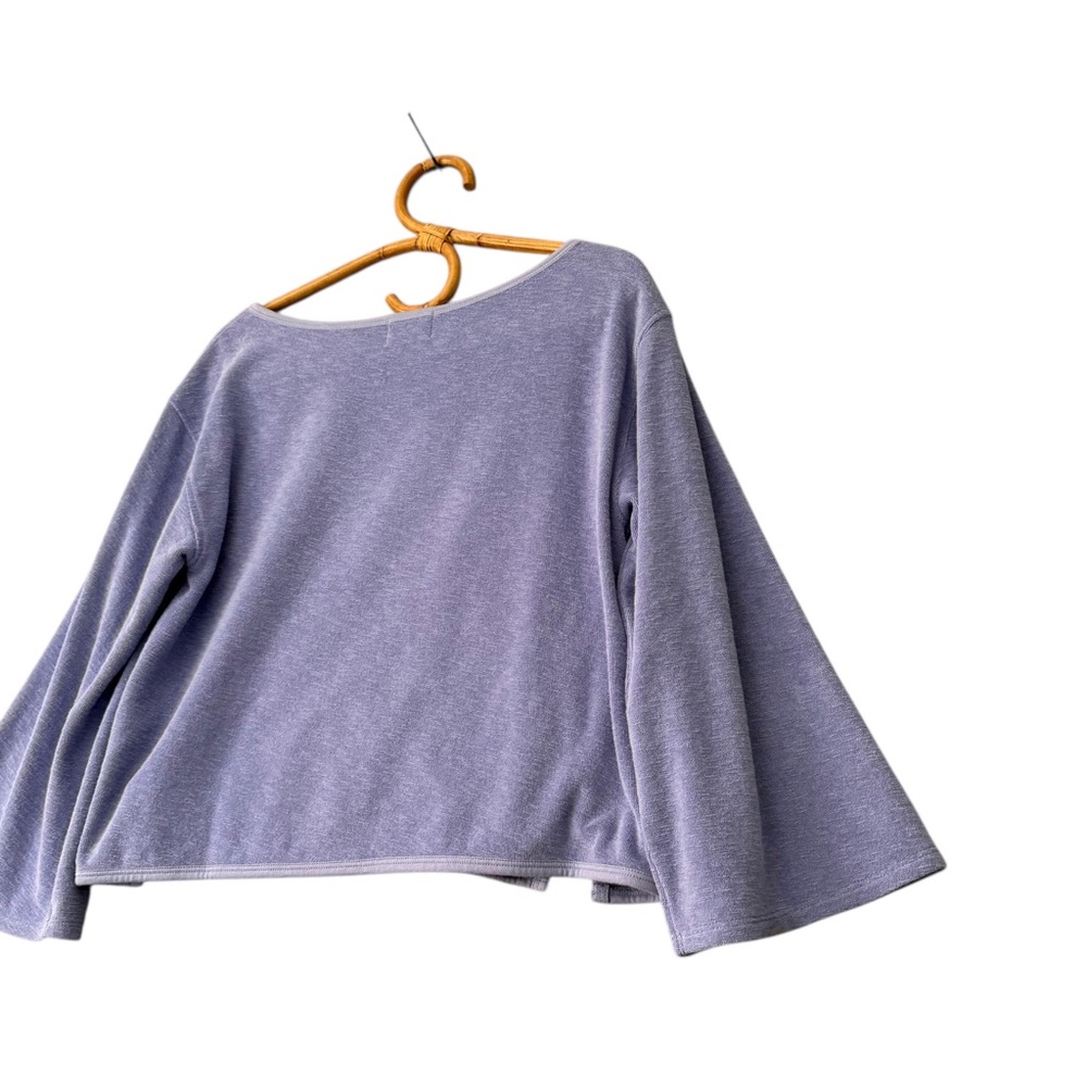 Nation LTD | Fallon Terry Cloth Popover in Wedgewood Size‎ XS - Picture 8 of 13